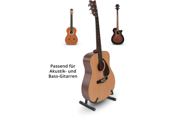 Classic Cantabile GS-2009A Guitar Stand for Acoustic Guitars and Basses 5x Set image 4