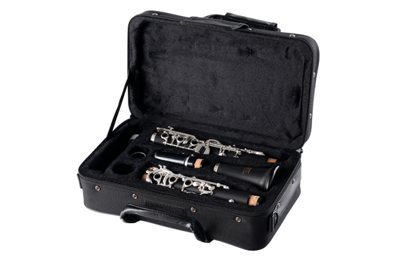 Classic Cantabile CLK-20 Clarinetto Sib Plastica Sistema Tedesco Set ESM image 4