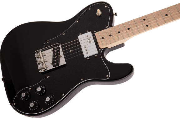 Fender Made in Japan Traditional '70s Telecaster Custom Black image 4