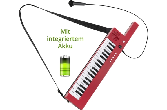 McGrey KT-3712 Keyboard Per Bambini Rosso image 4
