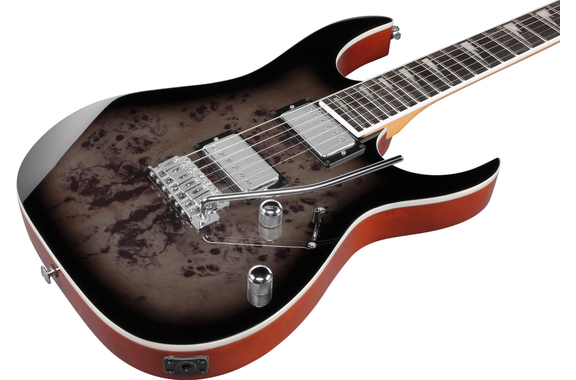 Ibanez GRG220PA1-BKB RG Gio Chitarra Elettrica Transparent Brown Black Burst image 4