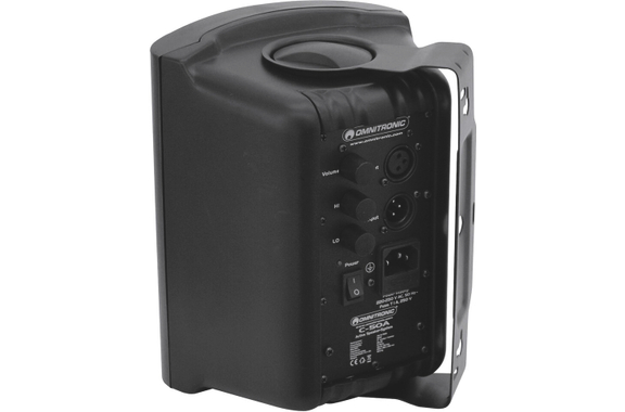 Omnitronic C-50A Coppia Diffusori Attivi Neri image 4