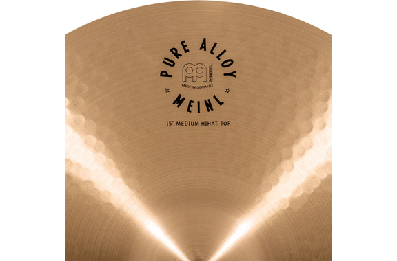 Meinl Pure Alloy 15\" Medium Hi-Hat image 4
