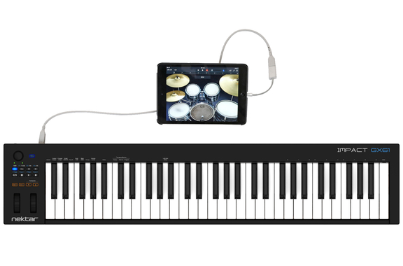 Nektar Impact GX61 Contrôleur Clavier MIDI USB image 4