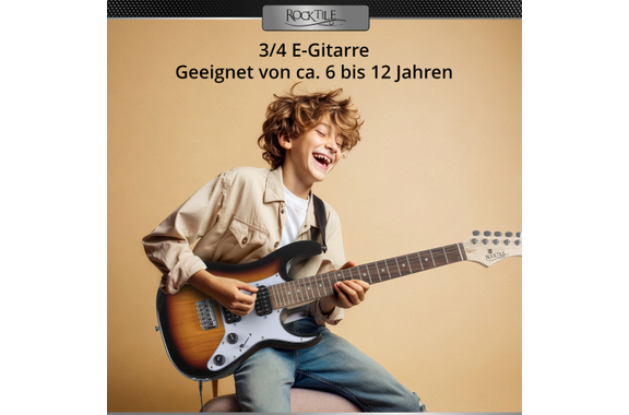 Rocktile Youngster YS-1SB 3/4 Chitarra Elettrica Sunburst image 4