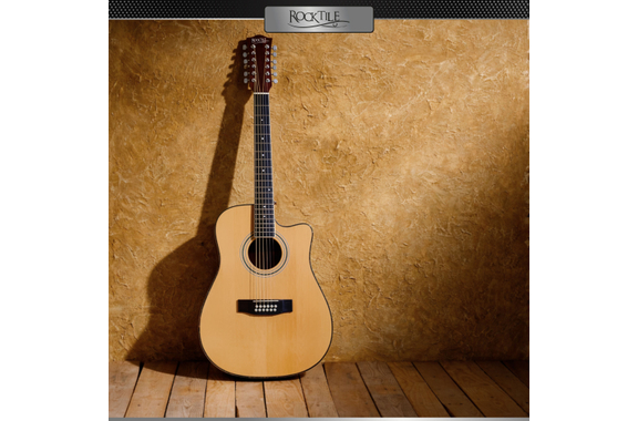 Rocktile WSD12-50C-NT Guitare Folk Naturel image 4