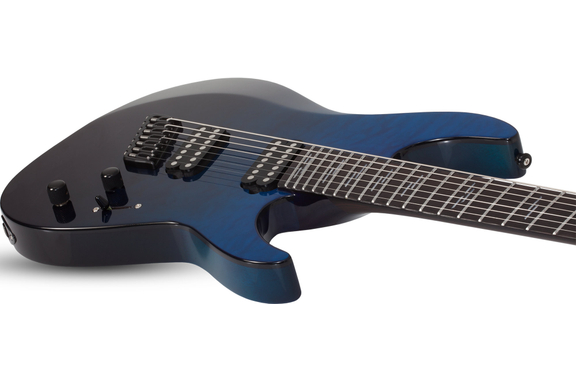 Schecter Reaper 7 Multiscale Elite Deep Ocean Blue  - Retoure (Zustand: gut) image 4