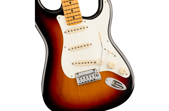 Fender American Ultra Luxe Vintage '50s Stratocaster 3-Color Sunburst image 4