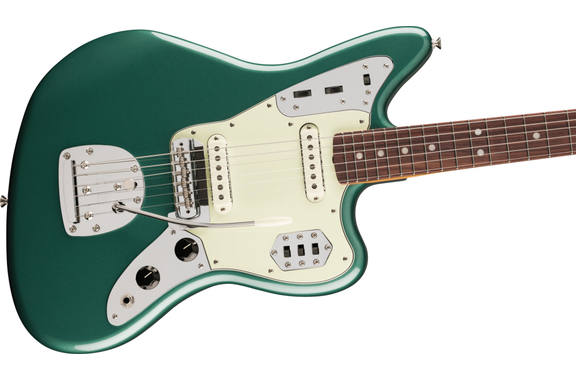 Fender Vintera III Mid 60s Jaguar Sherwood Green Metallic image 4