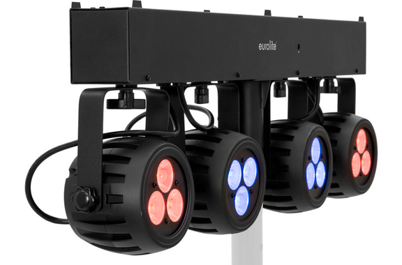 Eurolite LED KLS-120 Set Luci Compatto Incluso Stativo image 4