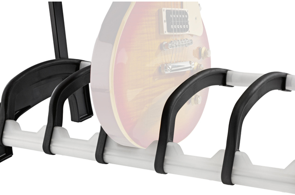 K&M 17525 5-fach E-Gitarrenständer "Guardian 5" Translucent image 4