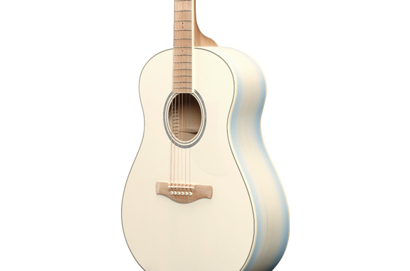 Ibanez AAM370M2E-AIB Transparent Antique White Ice Blue image 4