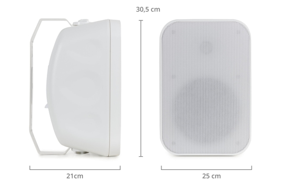 McGrey OLS-651WH Outdoor-Luidspreker 60 Watt Wit image 4