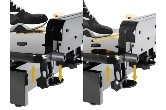 Classic Cantabile Pedalverlängerung Schwarz Hochglanz image 4
