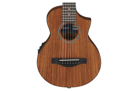 Ibanez EWP12EWB-OPN Piccolo Guitar Open Pore Natural image 4