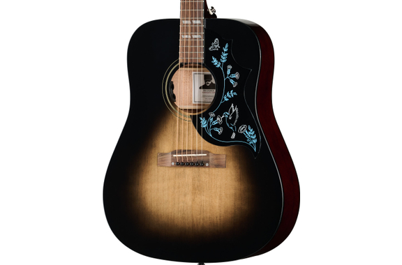 Epiphone Eric Church Hummingbird Dark Cobra Burst image 4