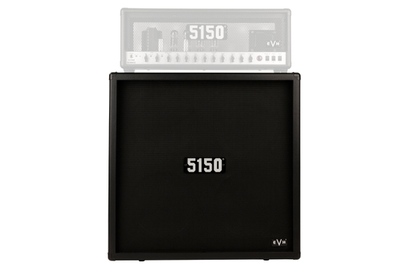 EVH 5150 Iconic 4x12 Cabinet Black image 4