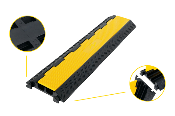 Pronomic Protector 2-100CA V3 45° Pièce d’angle pour passerelle câble 90° Set image 4