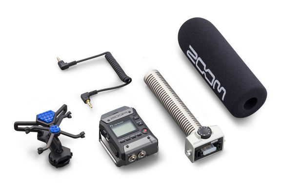 Zoom F1-SP Field Recorder mit Shotgun Mikrofon  - 1A Showroom Modell (Zustand: wie neu, in OVP) image 4
