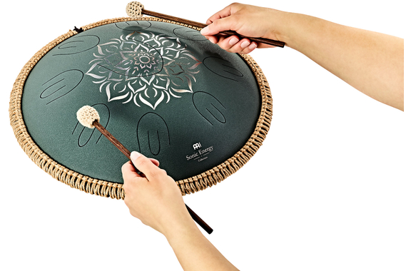 Meinl Sonic Energy OSTD4DGE Tongue Drum 16" F#-Moll Dunkelgrün  image 4