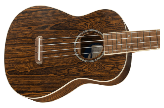Fender Zuma Exotic Ukulélé Concert Naturel Bocote image 4