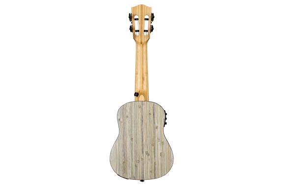 Cascha 2315E Sopran Ukulele Bamboo Graphit Bundle con Pastilla image 4