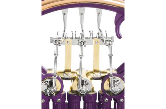 Classic Cantabile WH-30VT MardiBrass Cuerno Francés Bb De Plástico Lila image 4