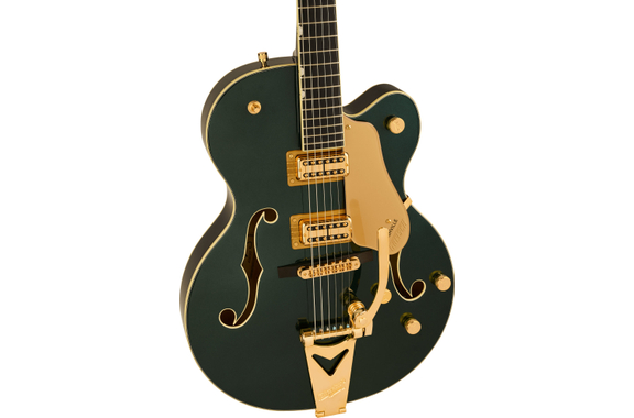 Gretsch Synchromatic Nashville Hollow Body Single-Cut with Bigsby Cadillac Green image 4
