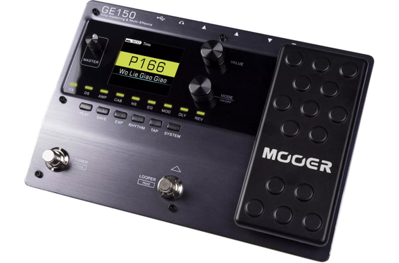 Mooer GE 150 Amp Modeling Multieffet & Set de Câbles image 4
