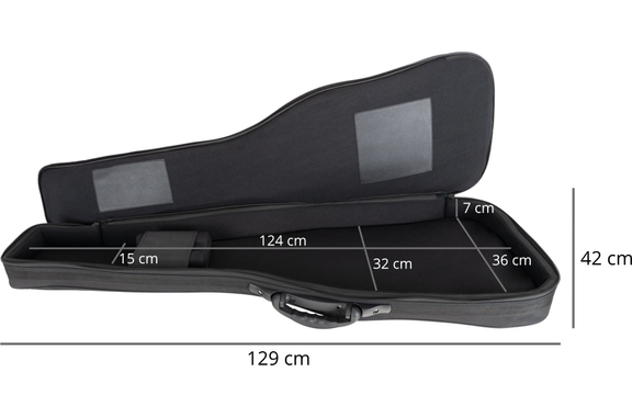 Rocktile EBSC-2124BK Softcase per E-Bass image 4