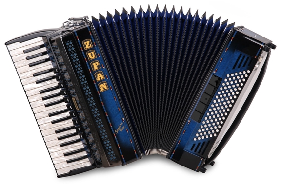 Zupan Saphire IV 96 EF/MHR Accordéon Shadow Blue image 4