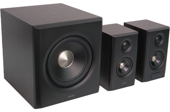Edifier S355DB-WD 2.1 HDMI Système D'enceintes Walnut image 4