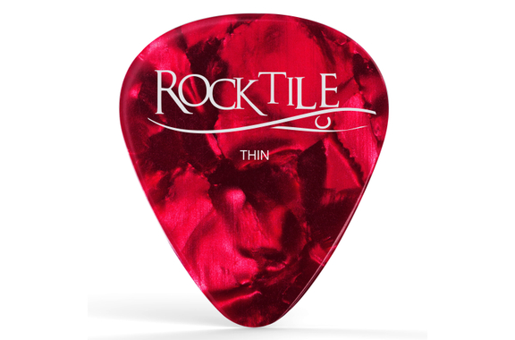 Rocktile Púas Red Tortoise Thin Paquete de 12 image 4