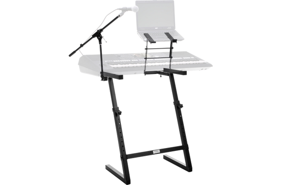 Classic Cantabile KWS-100 Support Clavier en Z avec Pied Micro et Support Laptop image 4