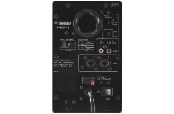 Yamaha HS4 / HS8S 2.1 Active Studio Monitor Set image 4