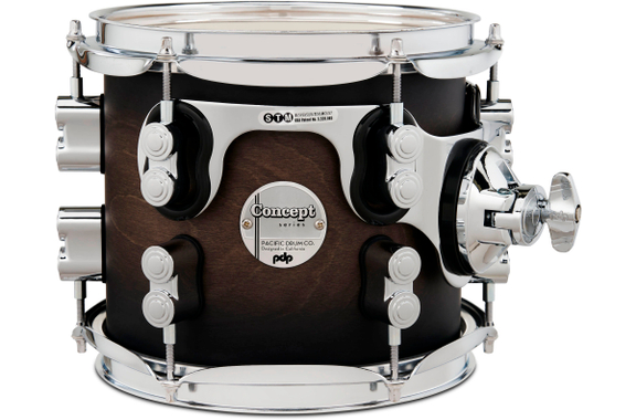 PDP Concept Maple Shell Set Charcoal Burst image 4