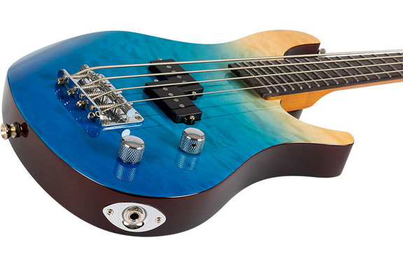 Flight Mini Bass (TBL) Corps Solide Transparent Bleu image 4