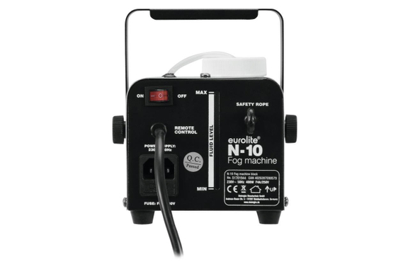 Eurolite N-10 Rookmachine zwart Set met 5l Fluid image 4
