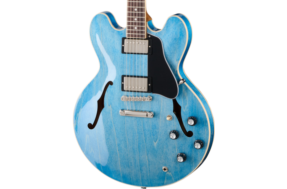 Gibson ES-335 Ocean Blue image 4