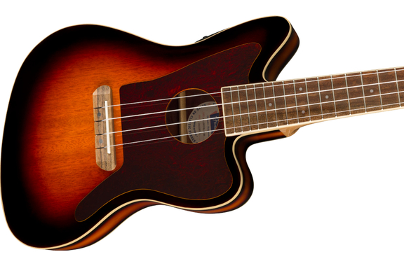 Fender Fullerton Jazzmaster Ukulele 3-Color Sunburst  - Retoure (Zustand: sehr gut) image 4