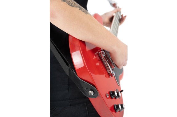 Rocktile Nylon Guitar Strap Black image 4
