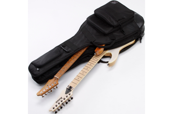 Ibanez IGB2540-BK Powerpad Doppel-Gigbag für E-Gitarre Black image 4