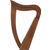 Classic Cantabile H-12 WN Keltische Harp 12 Snaren thumbnail 5