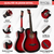 Rocktile WSD-5C-RDB Slim Line Set de Guitares Western Redburst thumbnail 5
