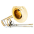 Lechgold QP-17GL Trombone Quart en Laiton Doré thumbnail 5