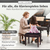 Classic Cantabile Banc De Piano Bois De Rose Mat thumbnail 5