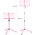 Classic Cantabile 100 Leggio Medium Rosa Set da 3 thumbnail 5