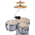 XDrum Club SP Percussion Kit Silver Sparkle thumbnail 5