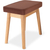 Classic Cantabile Banc De Piano Design Velours Chêne thumbnail 5