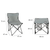 Stagecaptain CS-4547 GY Set Tavolo Da Campeggio Grigio thumbnail 5